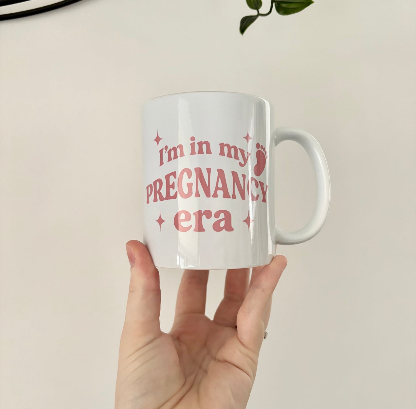 In My Pregnancy Era Mug – Cute Mum to Be Gift, Expecting Mum Coffee Cup, Baby Announcement Mug, First Time Mum Gift Idea