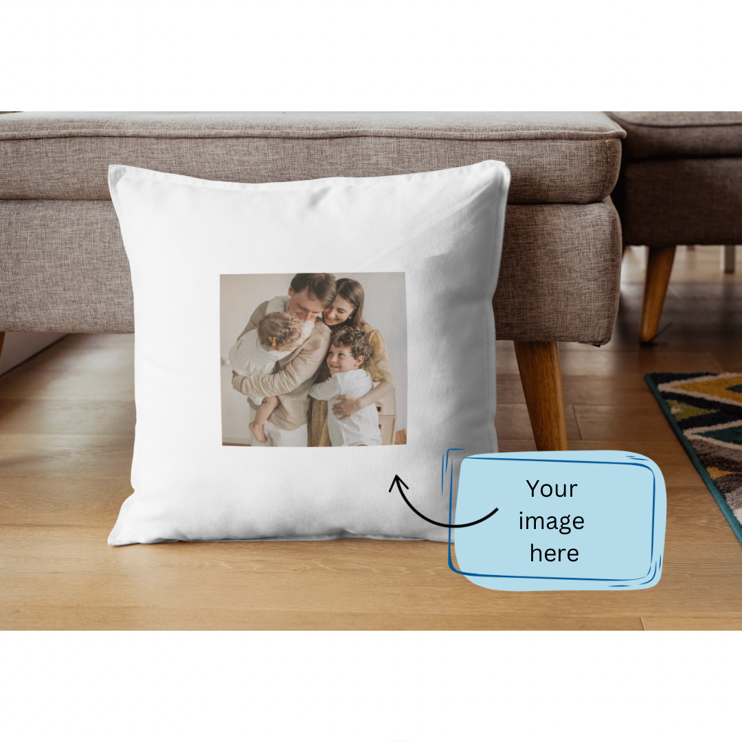 Personalised Photo Cushion COVER, Any Photo, Home Decor, Home Gift, Photo Pillow Cover, Family Gift, Gift, Present, For Her, For Him