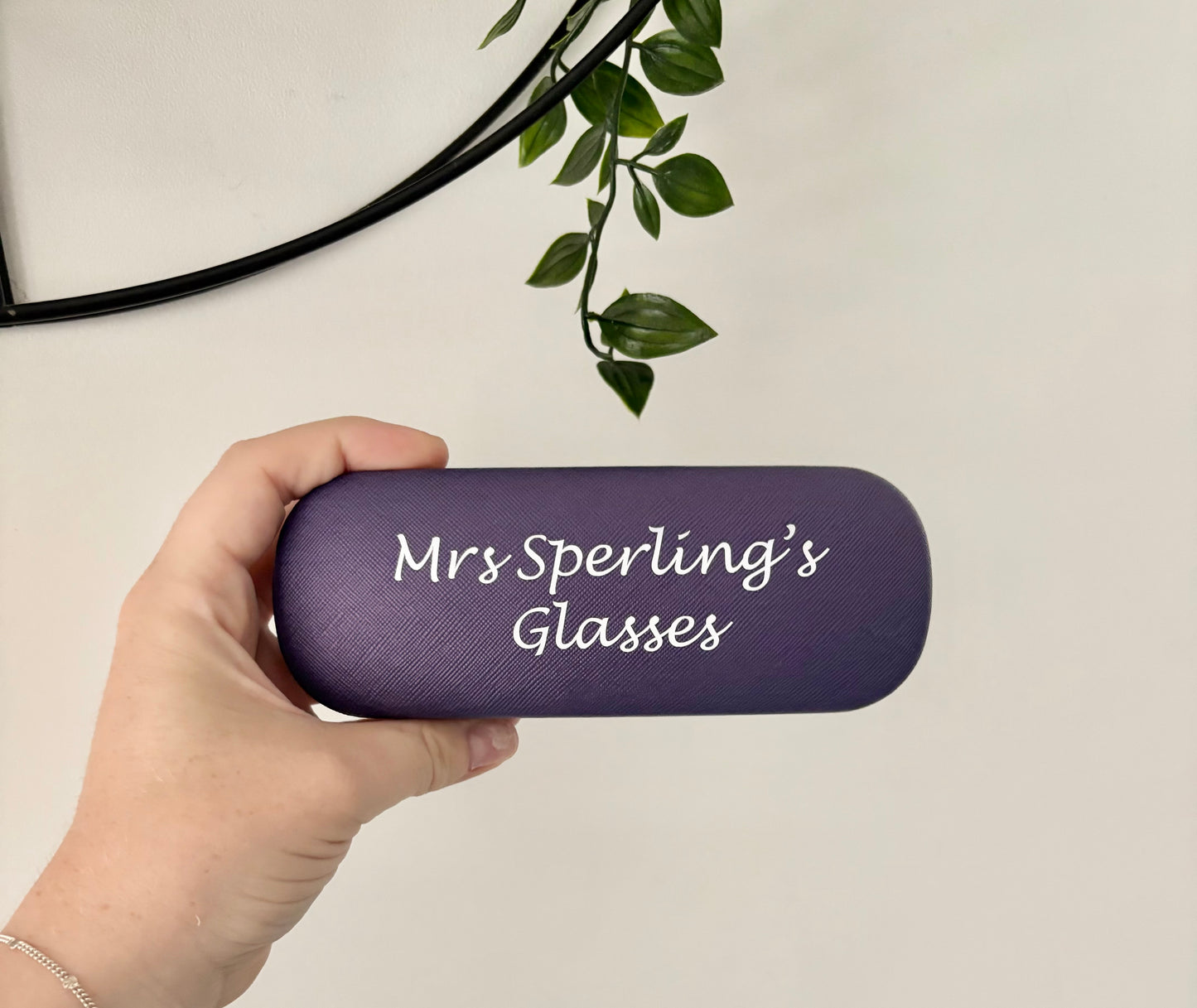 Personalised Glasses Case, Purple Case, Gift For Her, Mummy, Nanny, Grandma, Glasses Holder, Present For Her, Sunglasses Case, Glasses