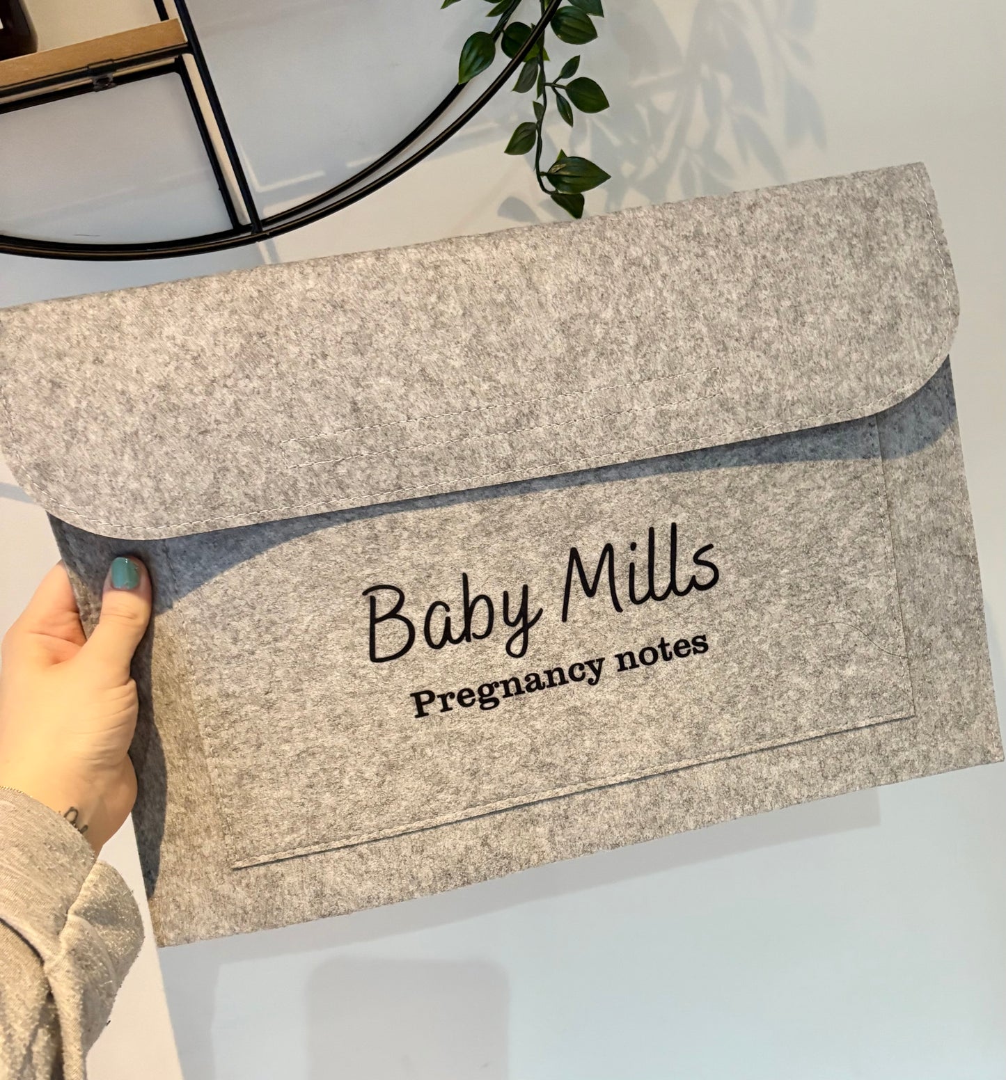 Personalised Pregnancy Notes Folder, Personalised Red Book Folder, New Baby, Pregnancy Folder, Medical Notes, Document Organise, Pregnant