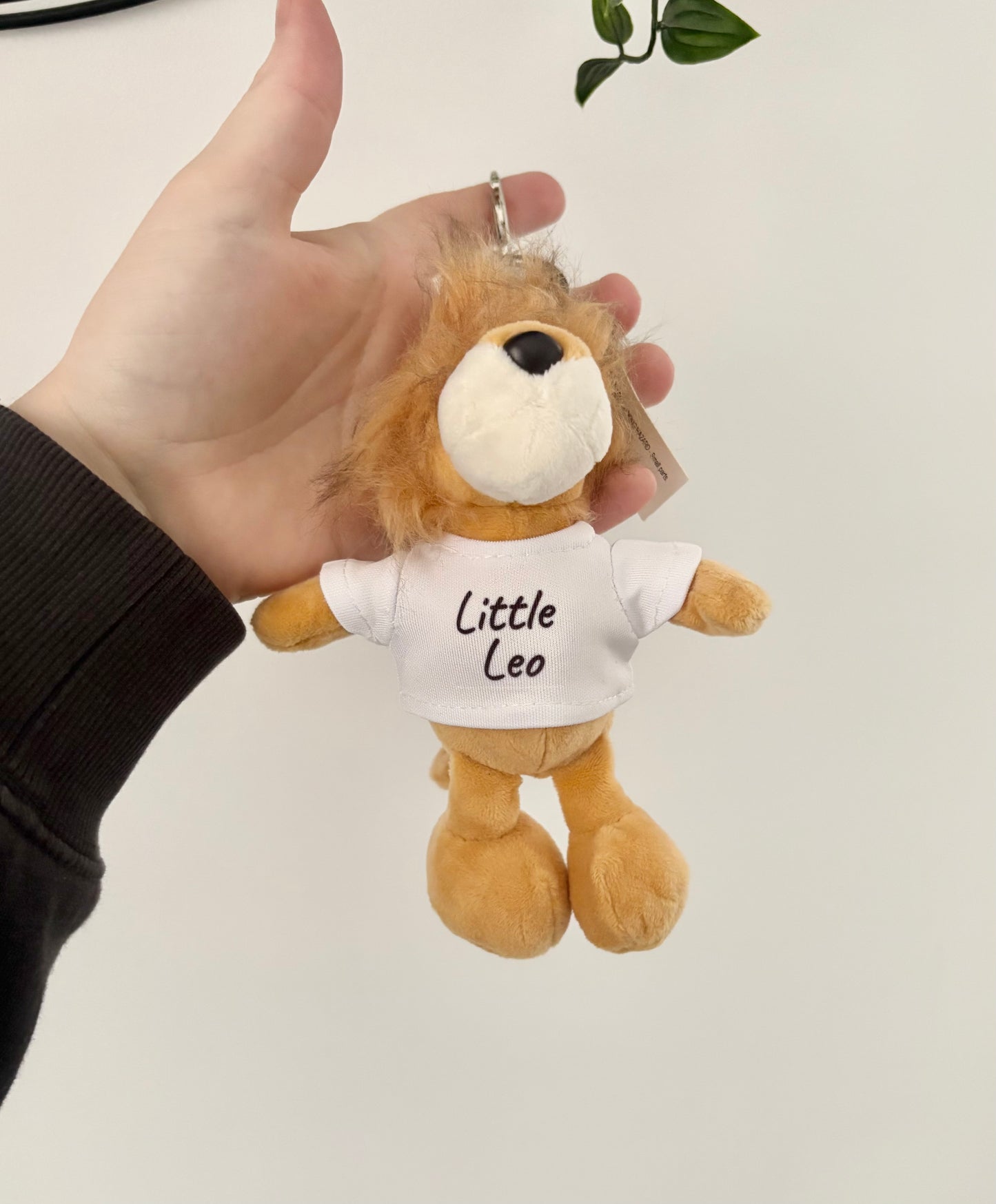 Custom Lion Keyring, Keyring Gift, Lion Gift, Lion Present, Custom Text Keyring, Personalised Lion Keyring, Gift For Her