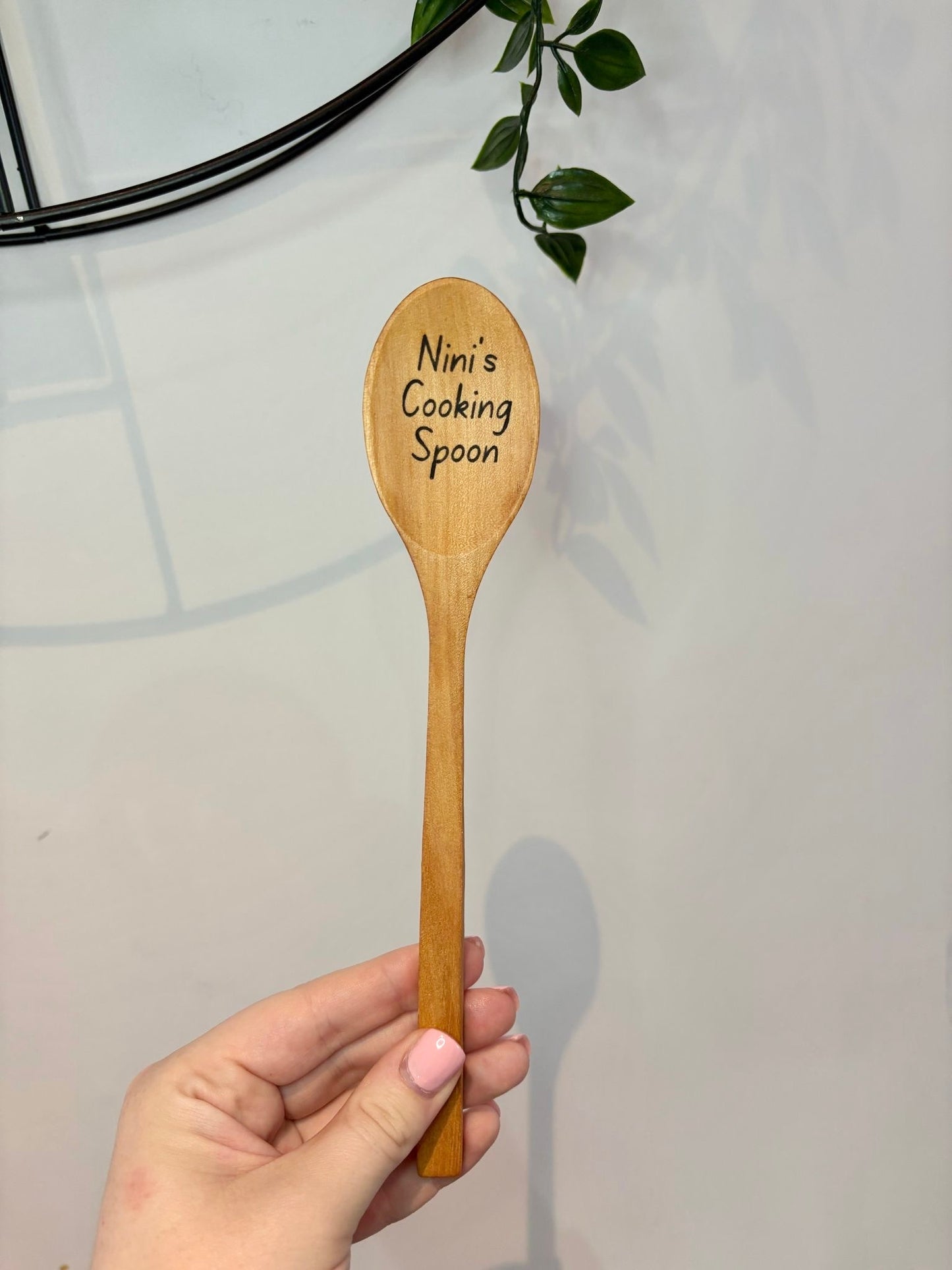 Personalised Wooden Spoon with Custom Wording & Photo, Engraved Gift for Birthday, Christmas, Housewarming, Mother's Day, Funny Cooking Gift