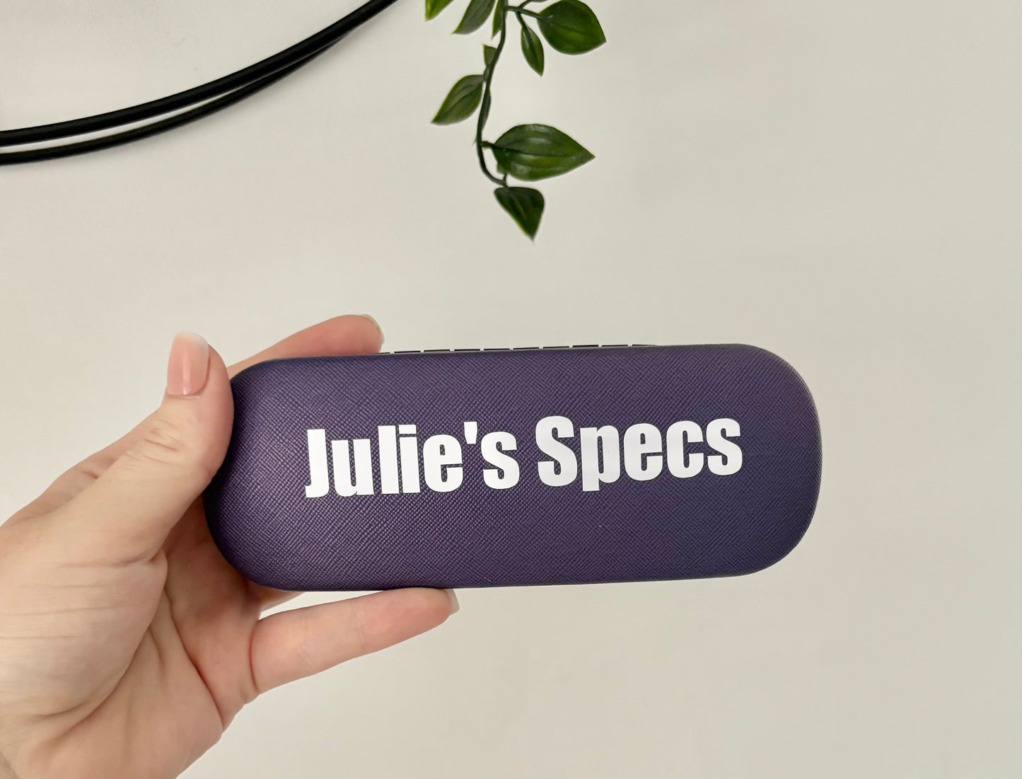 Personalised Glasses Case, Purple Case, Gift For Her, Mummy, Nanny, Grandma, Glasses Holder, Present For Her, Sunglasses Case, Glasses