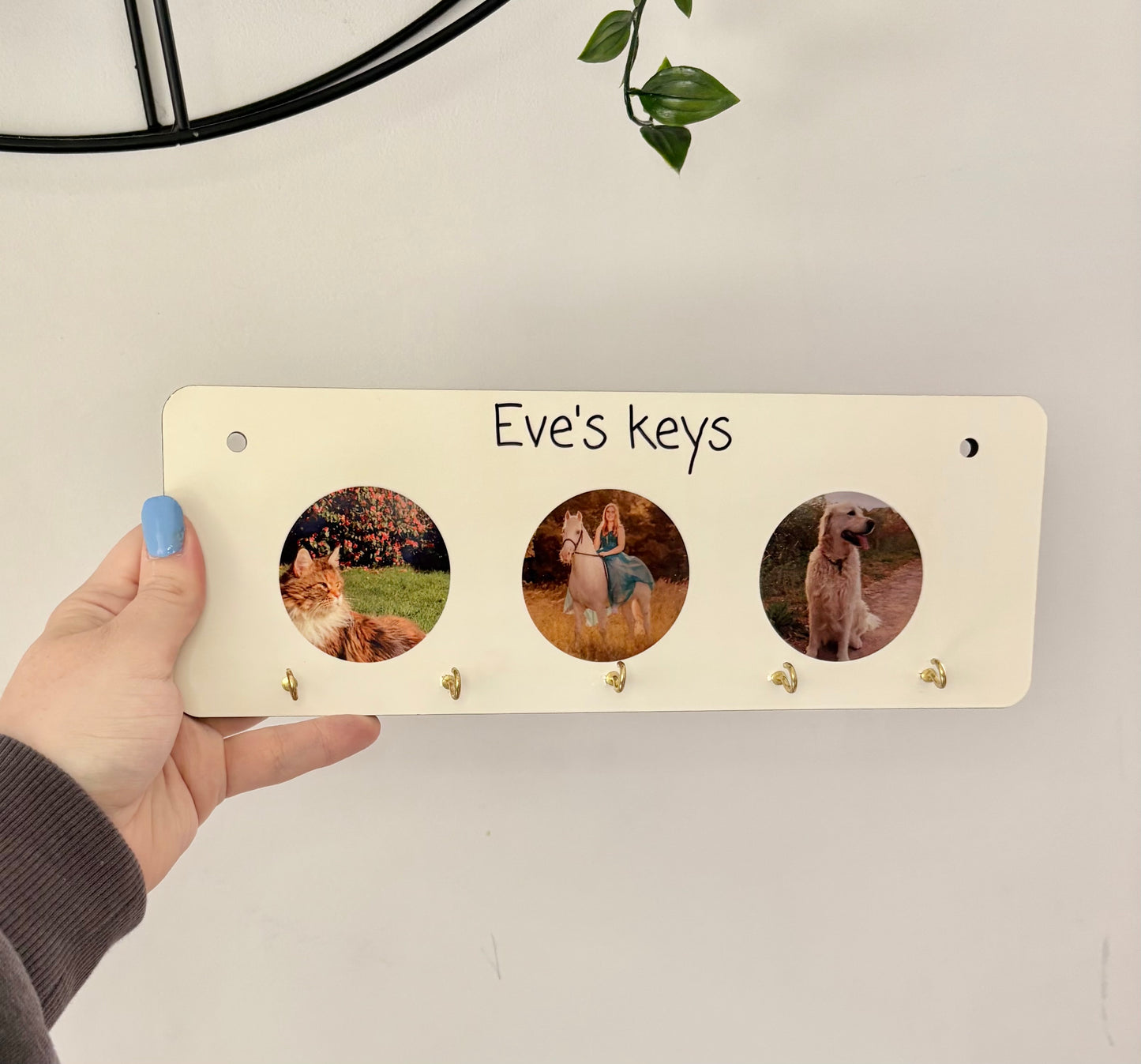 Custom Key Holder, Personalised Key Holder, Family Name, Couples Gift, Family Gift, Key Organiser, New Home Gift, Family Key Holder, Gift
