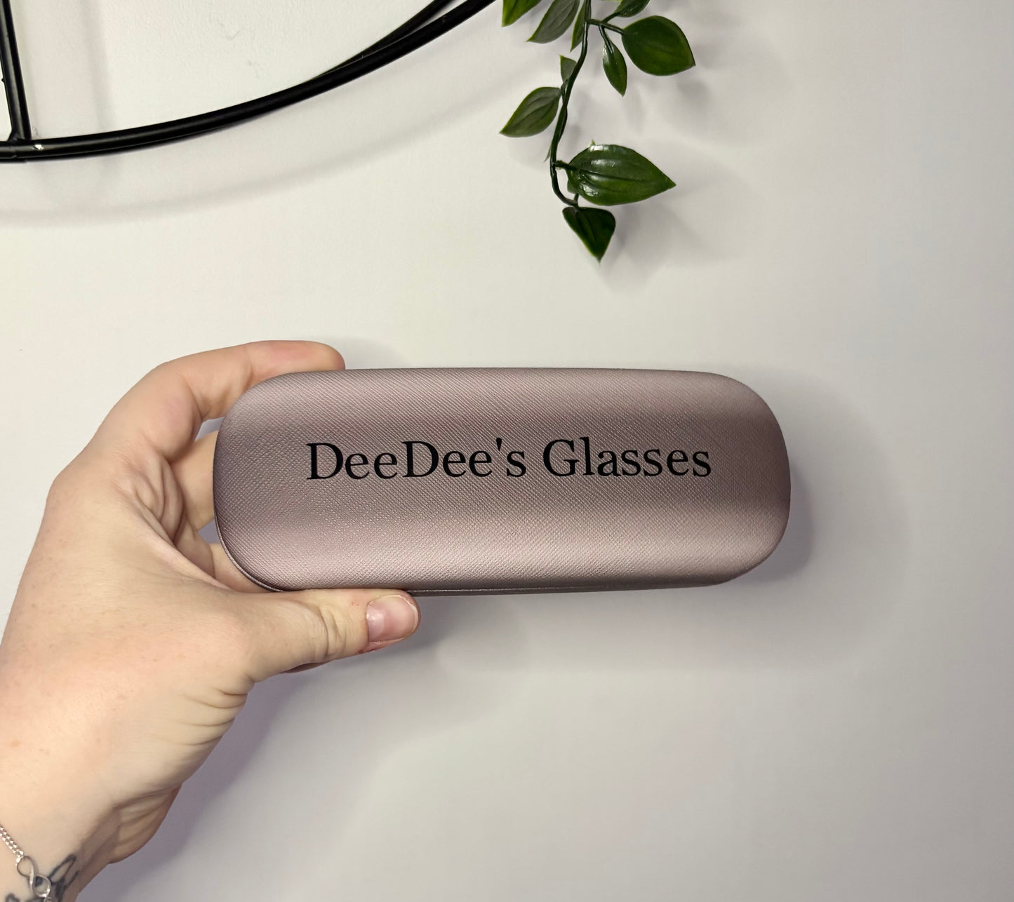 Personalised Glasses Case, Dark Case, Gift For Him, Daddy, Nanny, Grandad, Glasses Holder, Present For Him, Sunglasses Case, Glasses