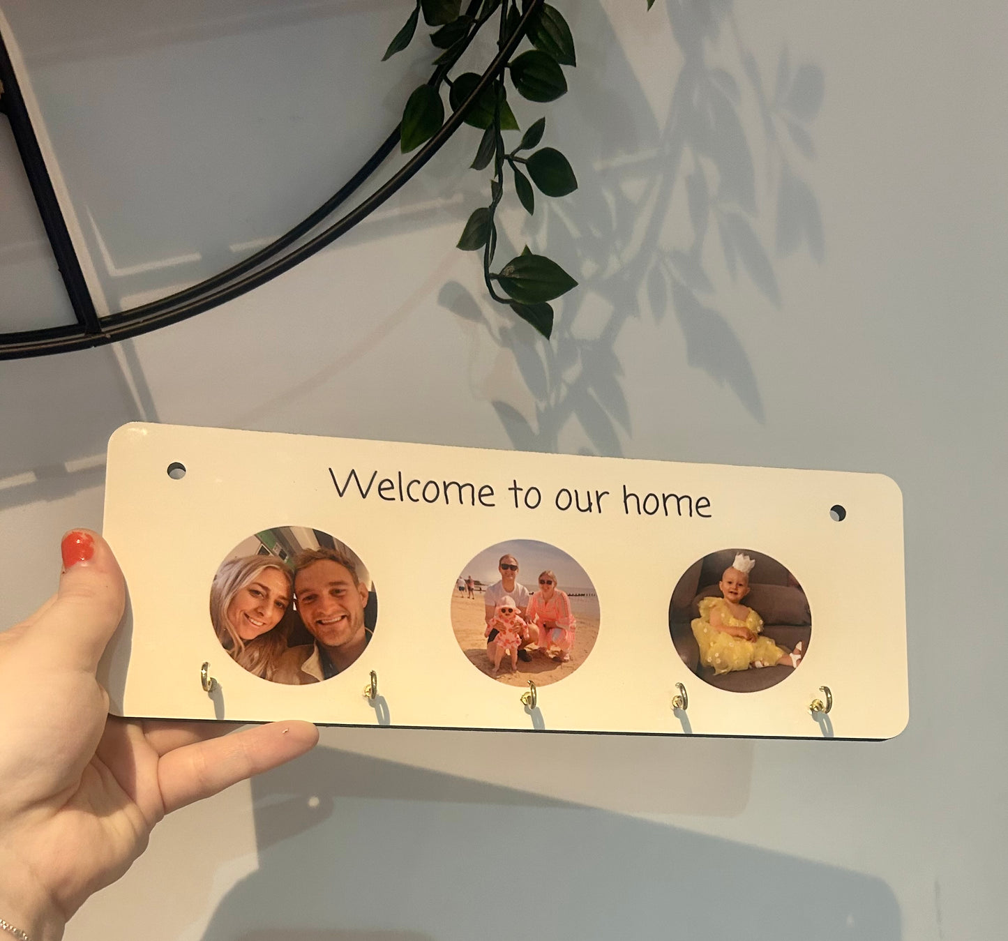 Custom Key Holder, Personalised Key Holder, Family Name, Couples Gift, Family Gift, Key Organiser, New Home Gift, Family Key Holder, Gift