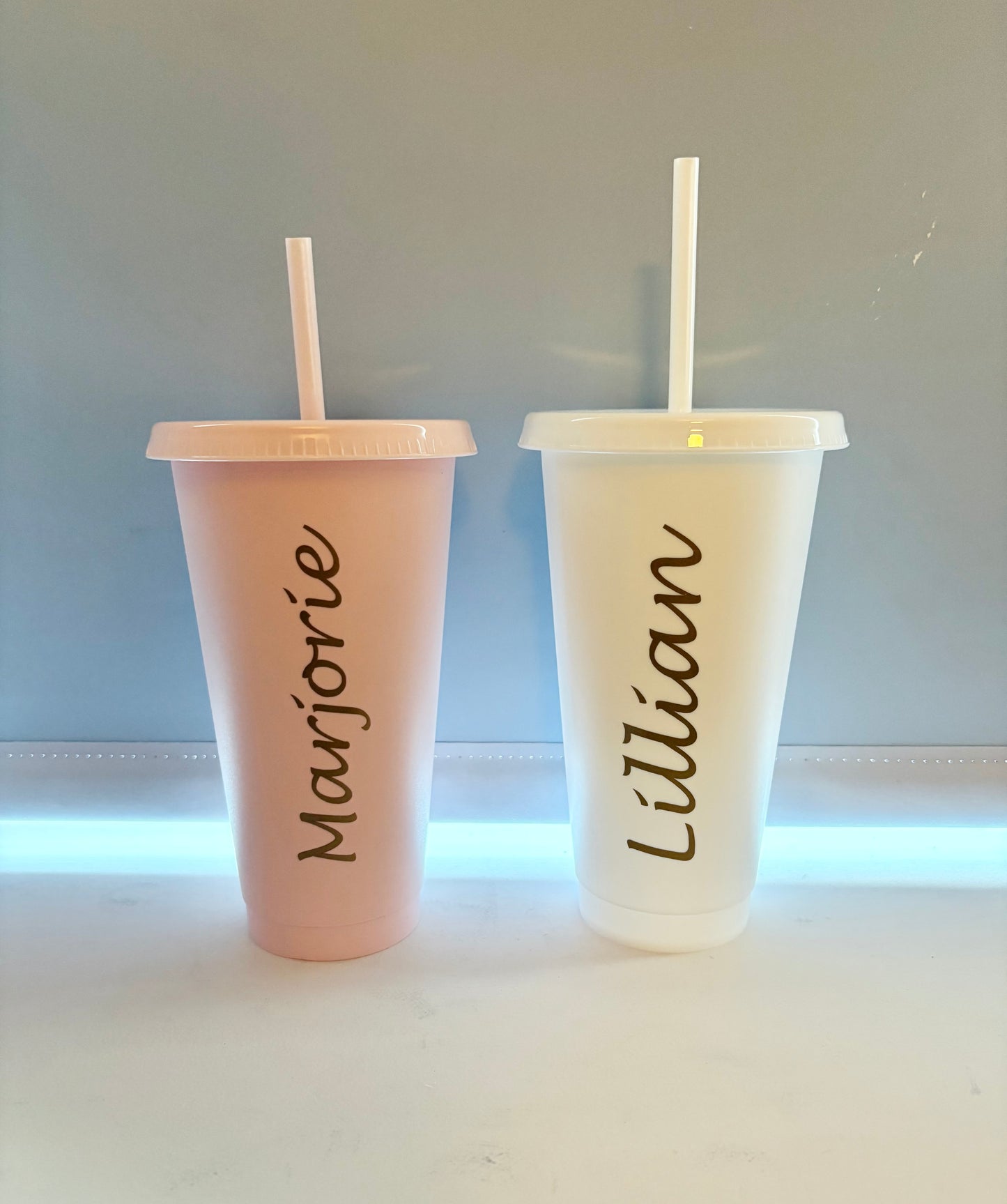 Personalised Name Cold Cup, 24oz, Cup With Lid, Straw, Hen, Party, Birthday, Name Cup, Custom Drink Cup, Personalised
