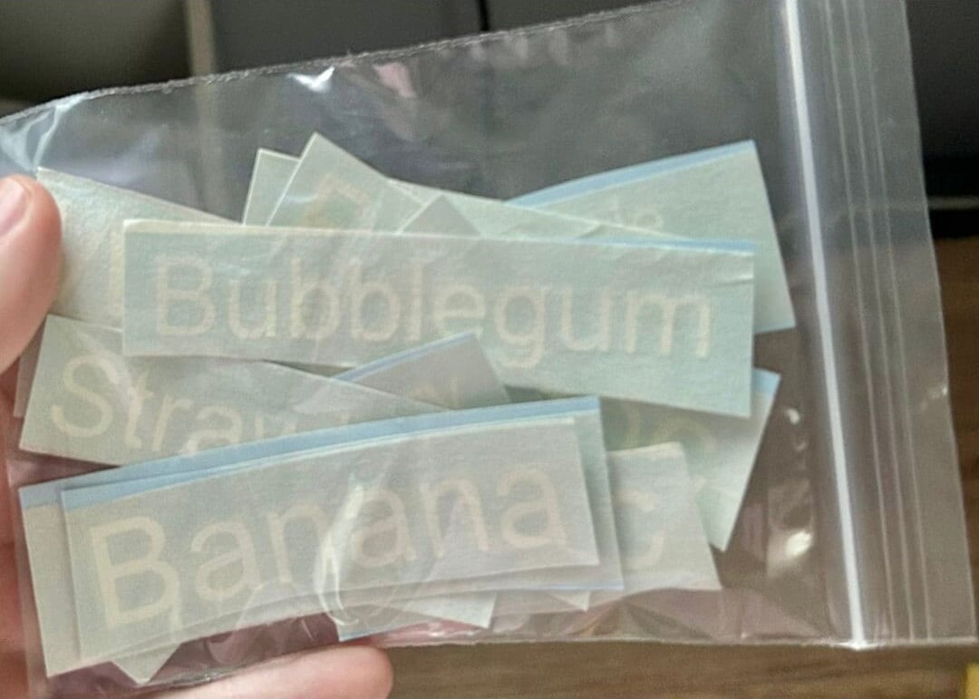 Personalised Vinyl Labels, Wedding Vinyl, Decals, Name Decals, Custom Vinyl Labels, Place Names, Labels, Any Wording Sticker Vinyls