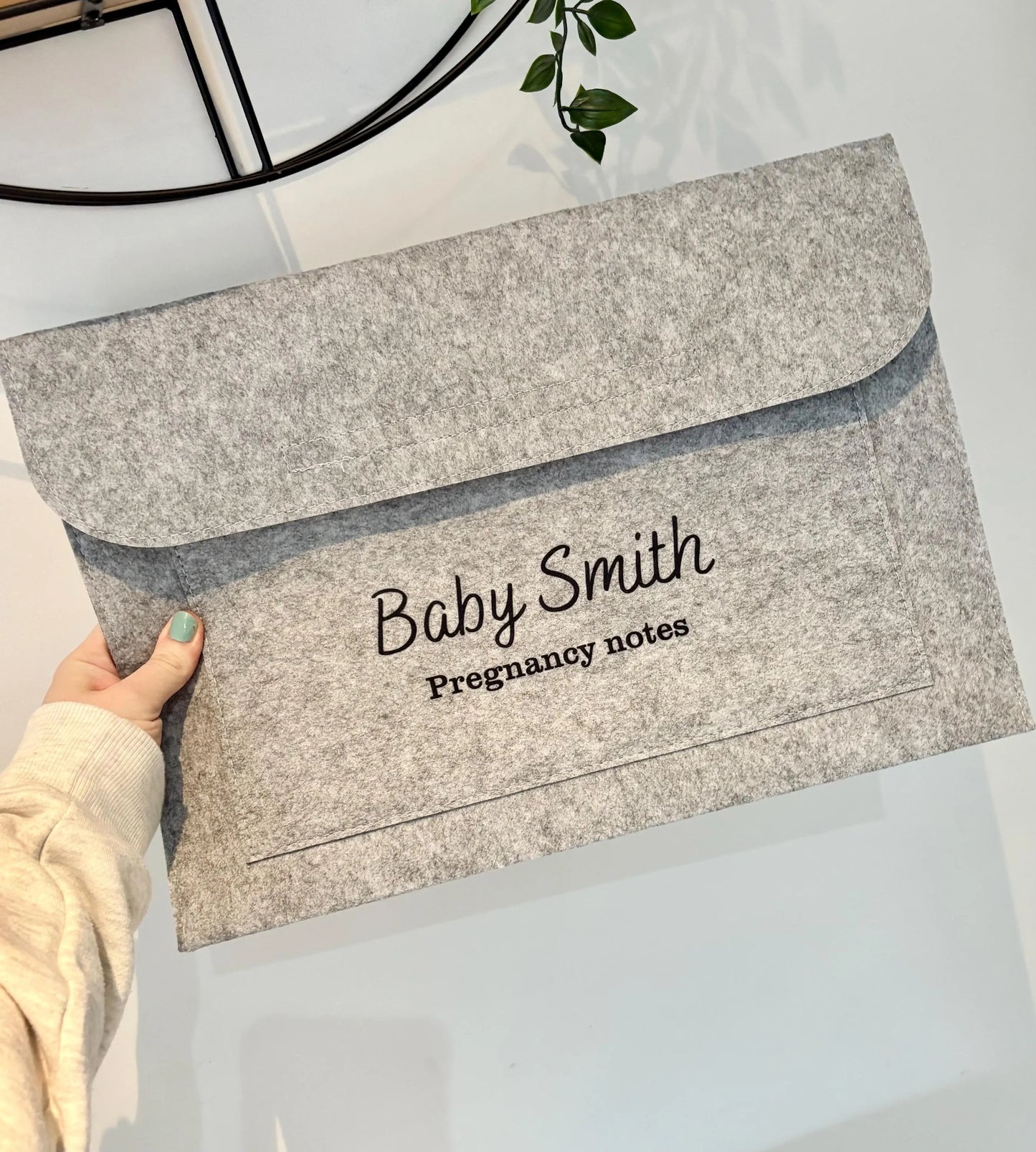 Personalised Pregnancy Notes Folder, Personalised Red Book Folder, New Baby, Pregnancy Folder, Medical Notes, Document Organise, Pregnant
