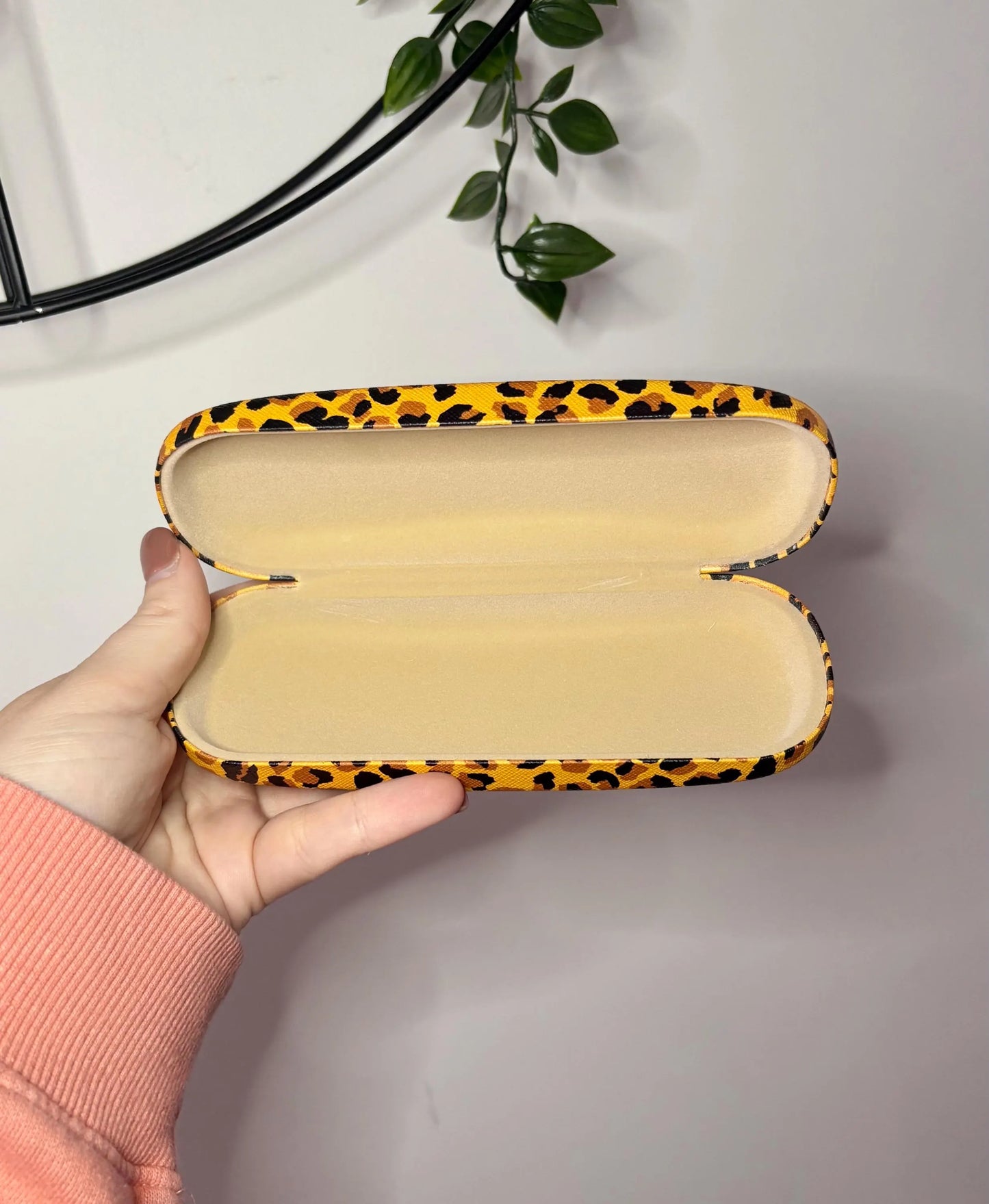 Personalised Glasses Case, Leopard Print Case, Gift For Her, Mummy, Nanny, Grandma, Glasses Holder, Present For Her, Sunglasses Case