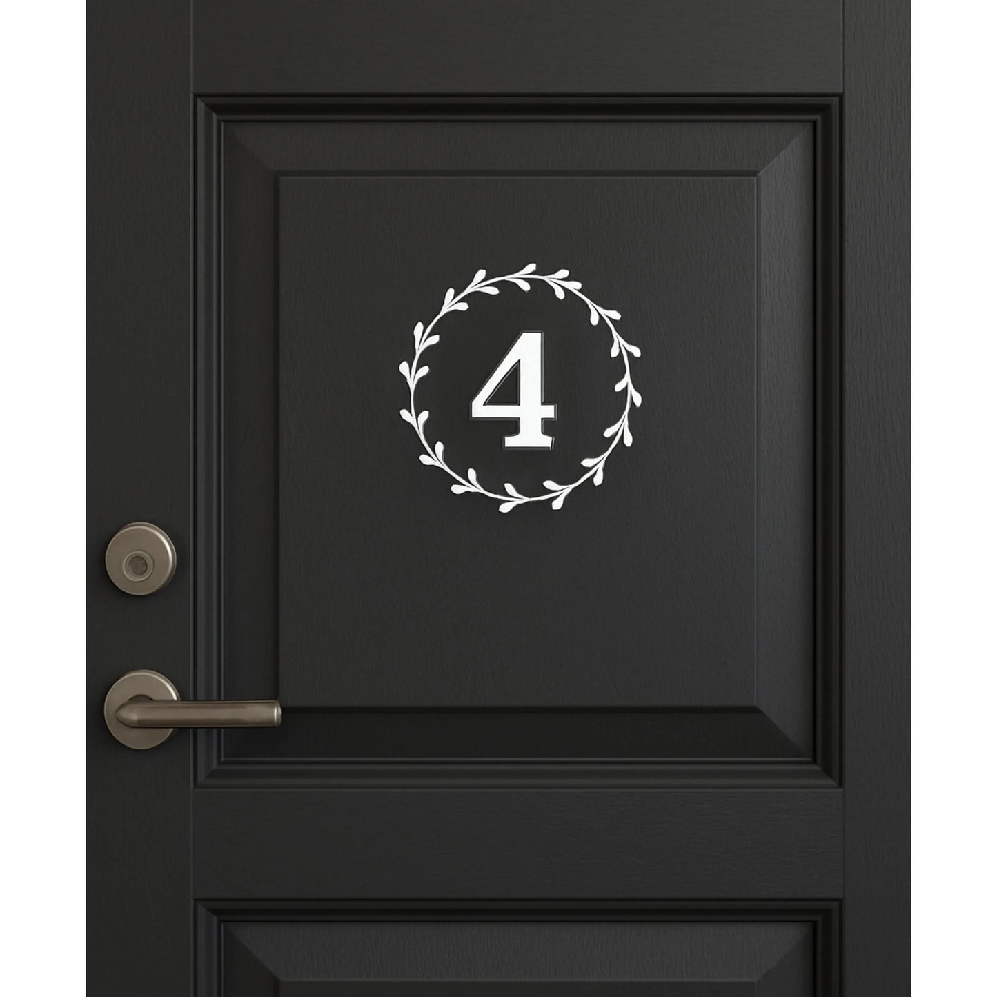Custom House Number Decal, Personalised Vinyl Address Sticker For Home, Weatherproof & Durable, Easy to Apply House Number Sticker