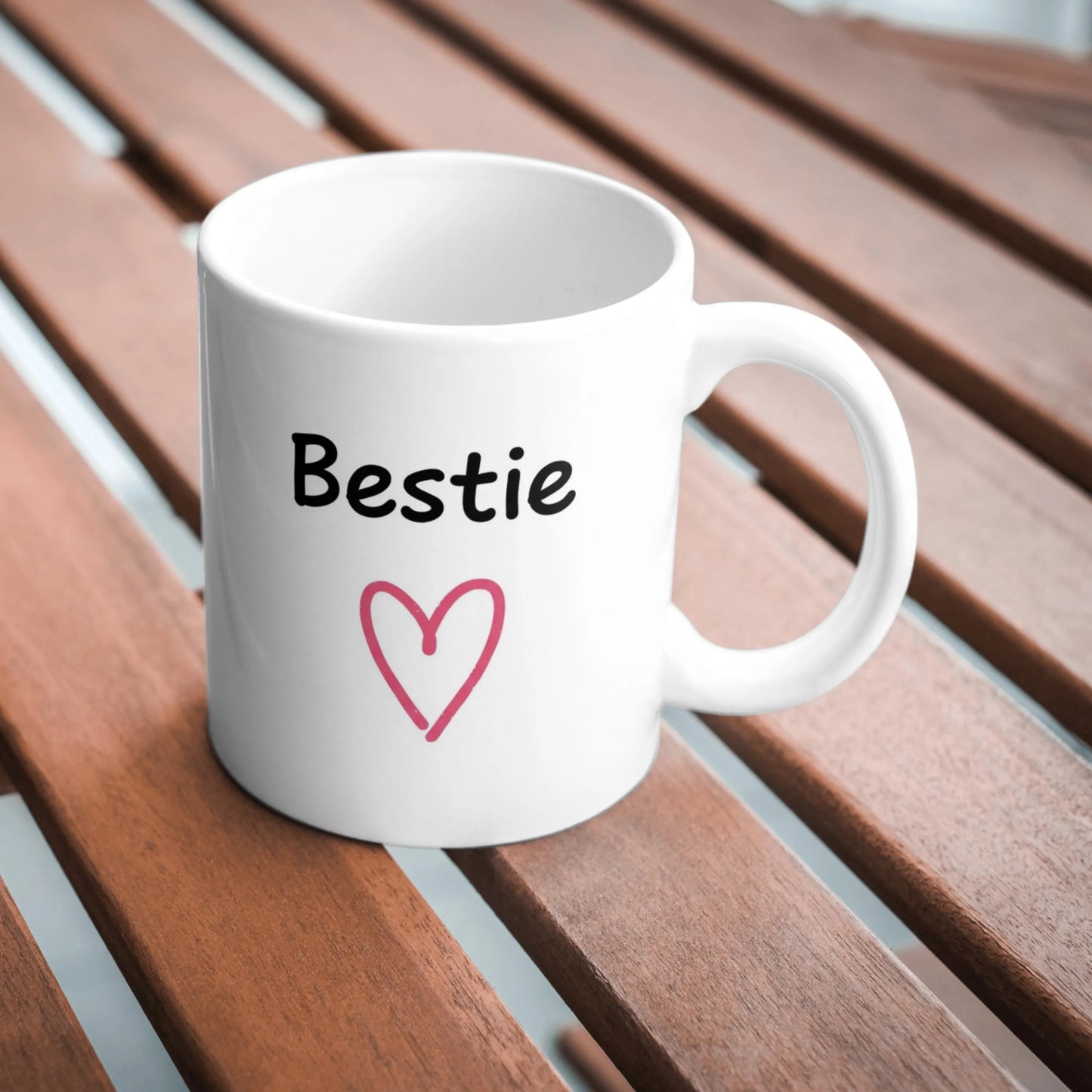 Bestie Mug, Cute Best Friend Gift, Bestie Coffee Cup, Gift for Bestie Birthday, Mug for Best Friends, Cute Aesthetic Mug, Bestie Present