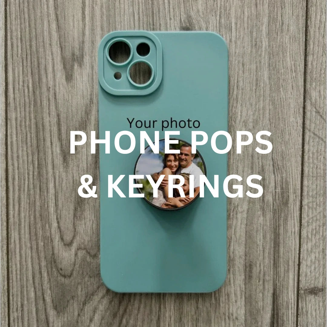 Key Rings & Phone Pops