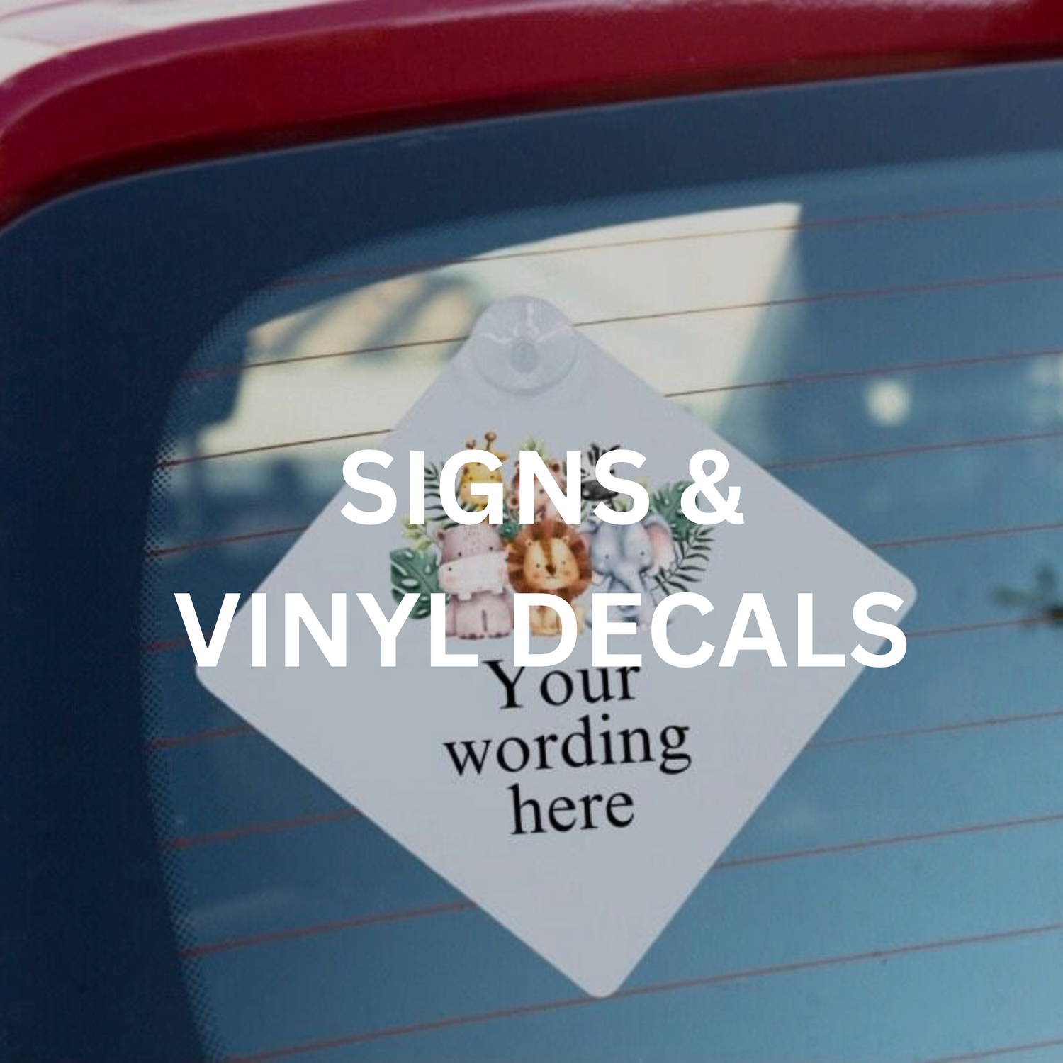Signs & Vinyl Decals