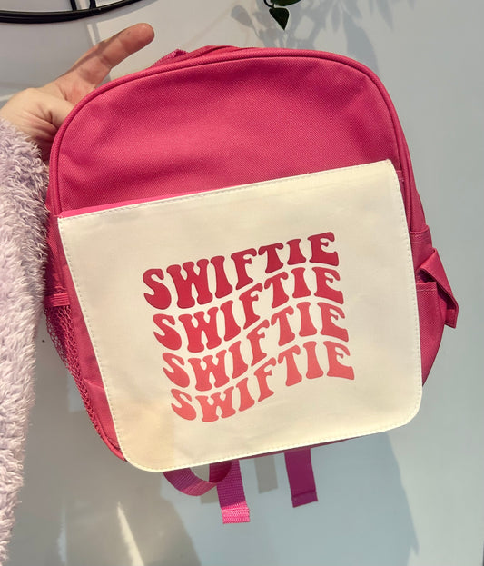 Swifty Backpack, Swifty Style Bag, School Bag, Backpack, Backpack, Nursery Bag, Swift, Swift Gift, Swiftie Present, Swiftie Fan