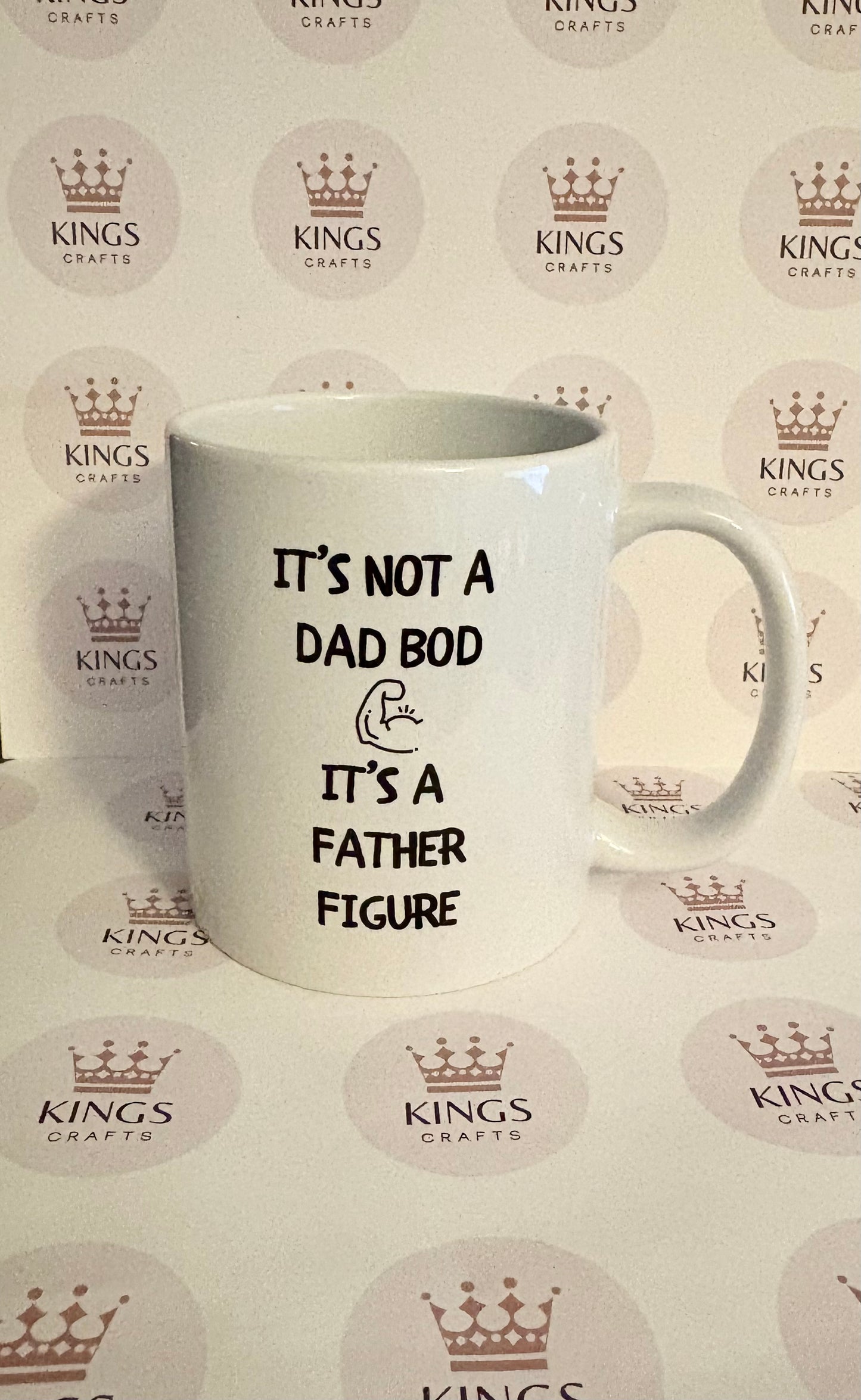 Funny Dad Mug - It's Not a Dad Bod It's a Father Figure - Father's Day Gift for Him - New Dad Coffee Cup - Humorous Dad Joke Mug