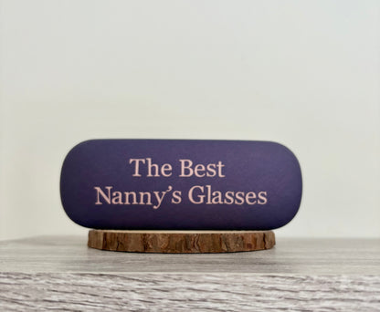 Personalised Glasses Case, Purple Case, Gift For Her, Mummy, Nanny, Grandma, Glasses Holder, Present For Her, Sunglasses Case, Glasses