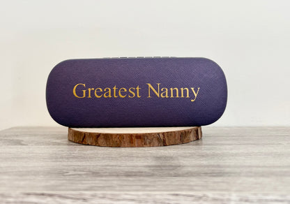 Personalised Glasses Case, Purple Case, Gift For Her, Mummy, Nanny, Grandma, Glasses Holder, Present For Her, Sunglasses Case, Glasses