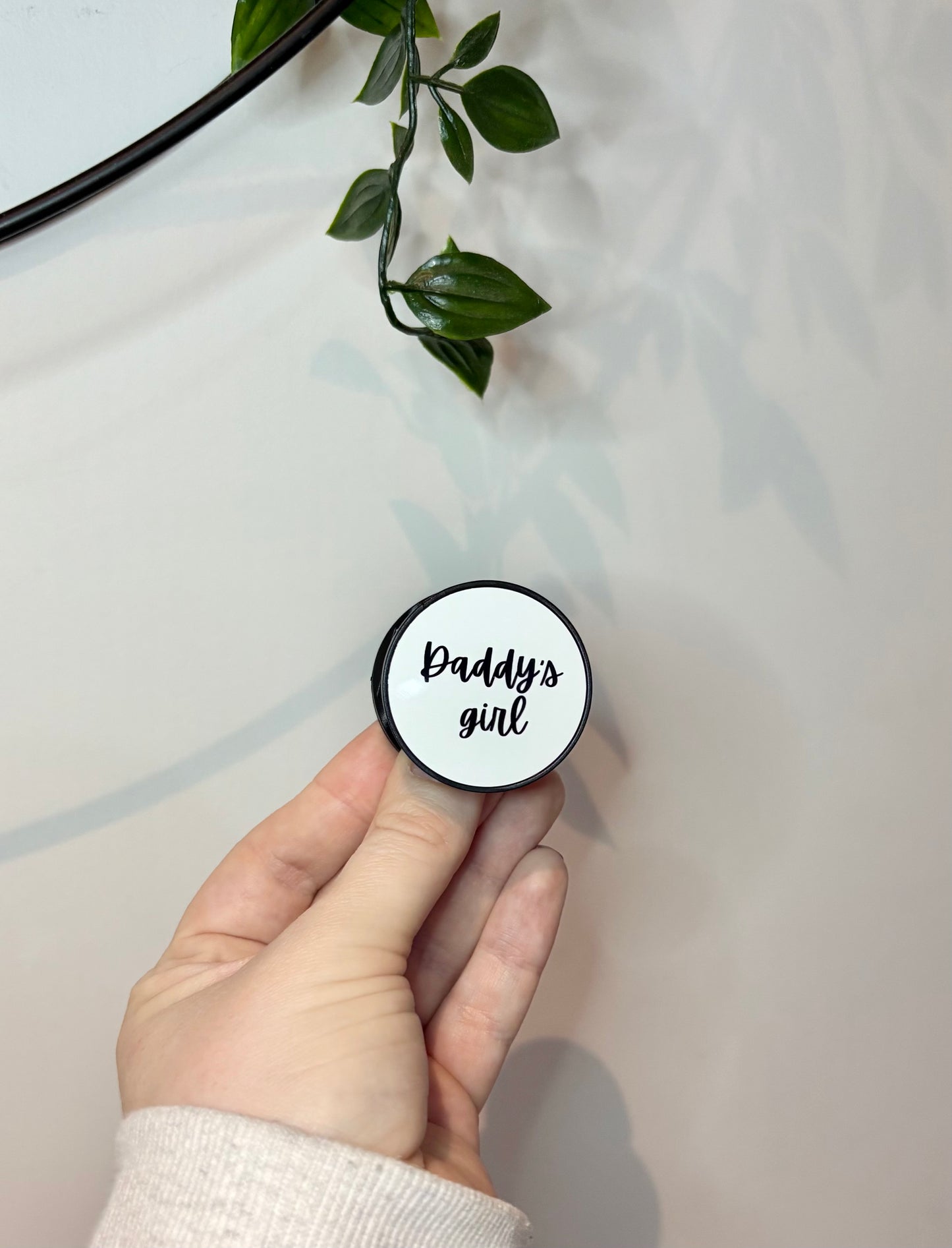 Custom Phone Pop, Name, Personalised Phone Grip Holder, Pop Socket, Phone Stand, Phone Accessory,  Pop Phone Customised Gift, Any Wording
