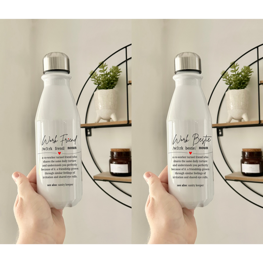 Benutzerdefinierte Bluey &amp; Namensflasche, 650ml Flasche, Geschenkflasche, personalisierte Flasche, Trinkflasche, Bluey, Kinderflasche, Geschenk, Bluey Bingo
