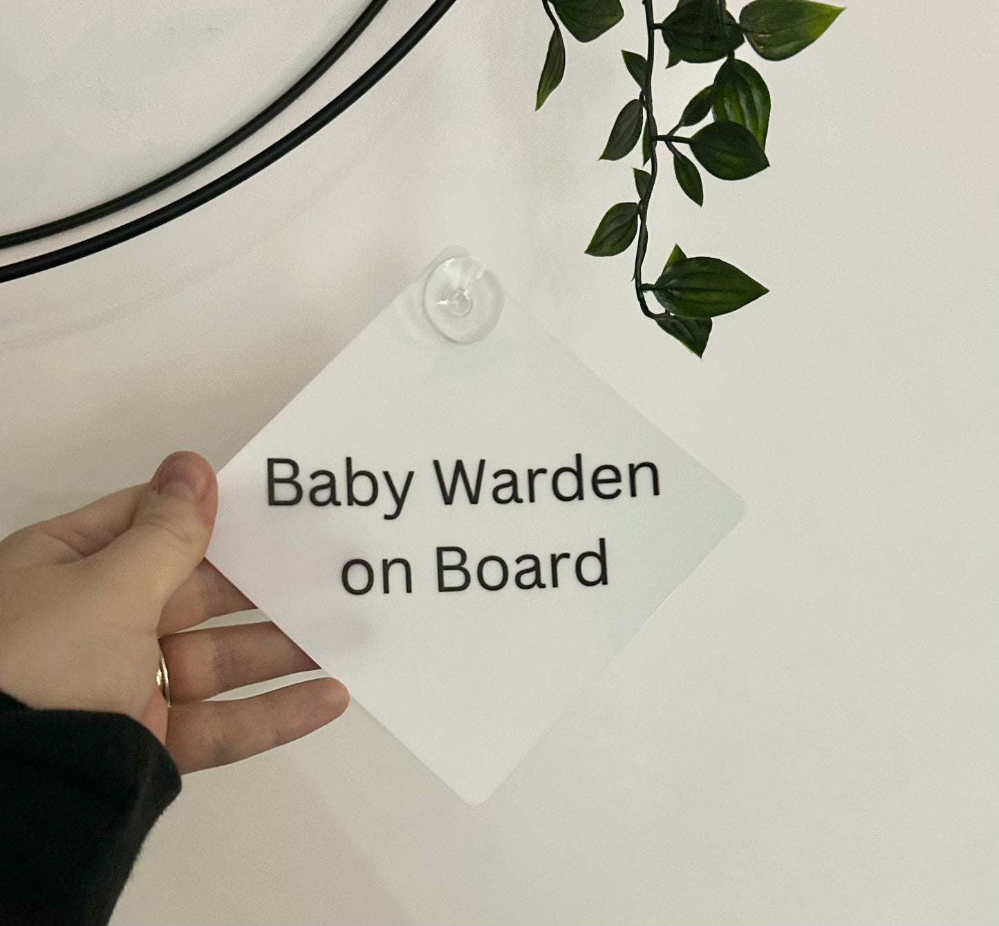 Custom Car Sign, Baby On Board, Children On Board, Child Car Sign, Personalised Car Sign, Custom Wording Car Window Sign