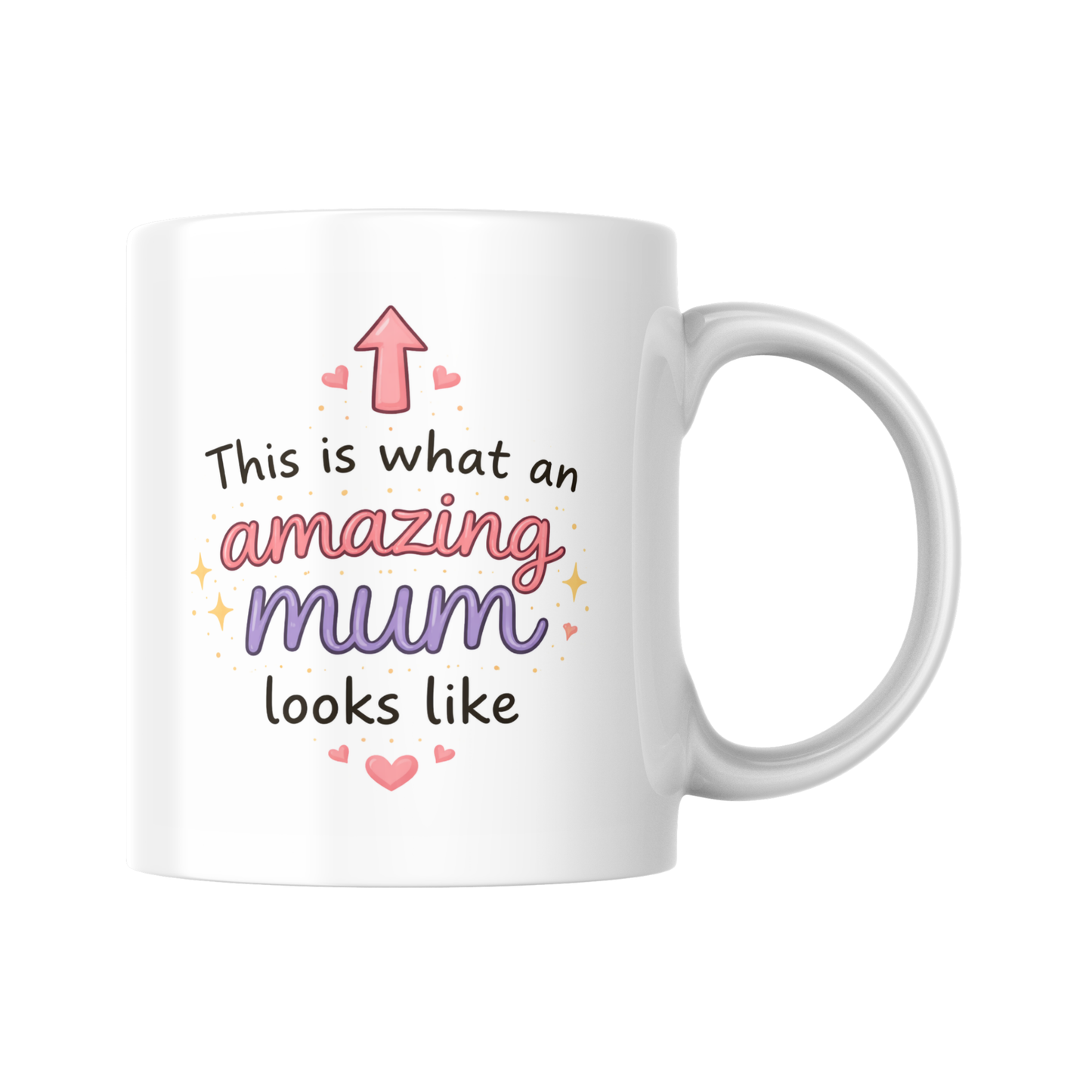 This Is What An Amazing Mum Looks Like Mug, Funny Mum Coffee Mug, Mother Gift, Mum Appreciation Cup, Mothers Day Mug, Gift From Kids