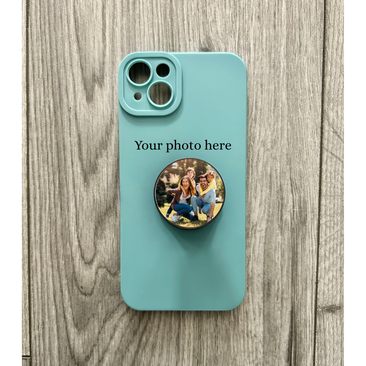 Custom Phone Photo Holder Grip