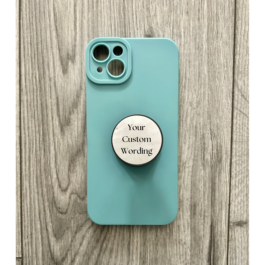 Custom Wording Phone Holder Grip