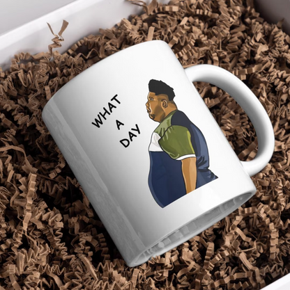 What A Day Mug, Harvey Price, Funny Gift, Birthday Gift, Drinkware, For Her, Present, Funny Present, Mug Present, Joke Present