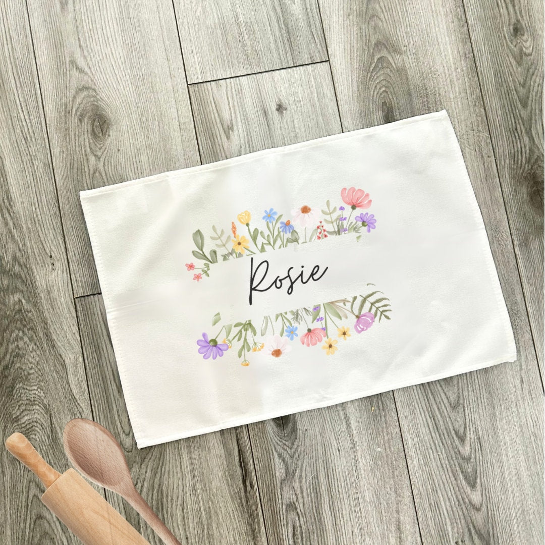 Custom Name Tea Towel, Personalised Tea Towel, Name Tea Towel, New Home Gift, Home Decor, First Home Gift, Housewarming, Gift For Her