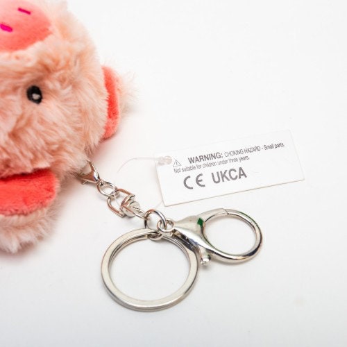 Custom Pig Keyring, Keyring Gift, Pig Gift, Pig Present, Custom Text Keyring, Personalised Pig Keyring, Gift For Her, Birthday Gift, Piggy