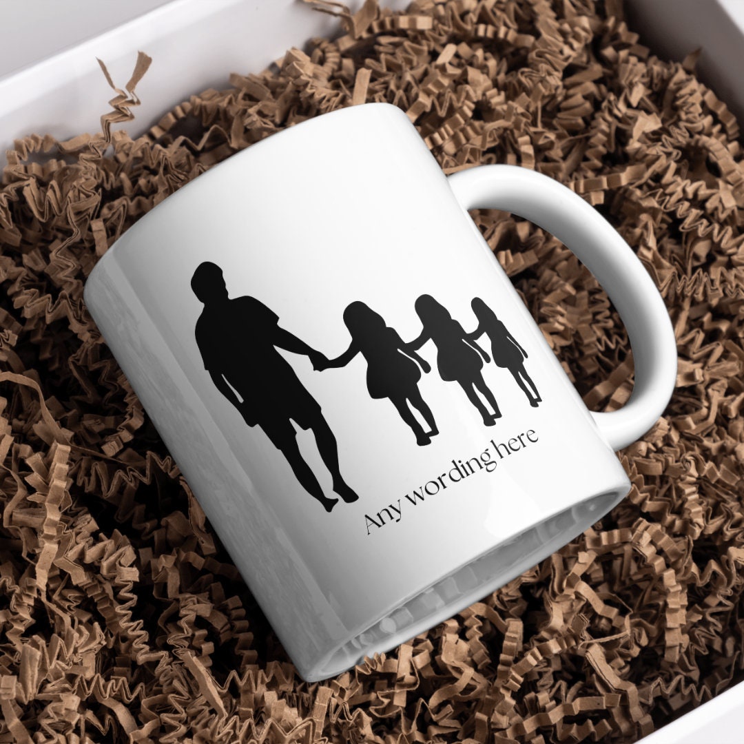 Personalised Daddy Mug, Custom Mug, Daughters, Birthday, Christmas, Gift, Present, Gift For Daddy, Present For Daddy, Daddy's Mug