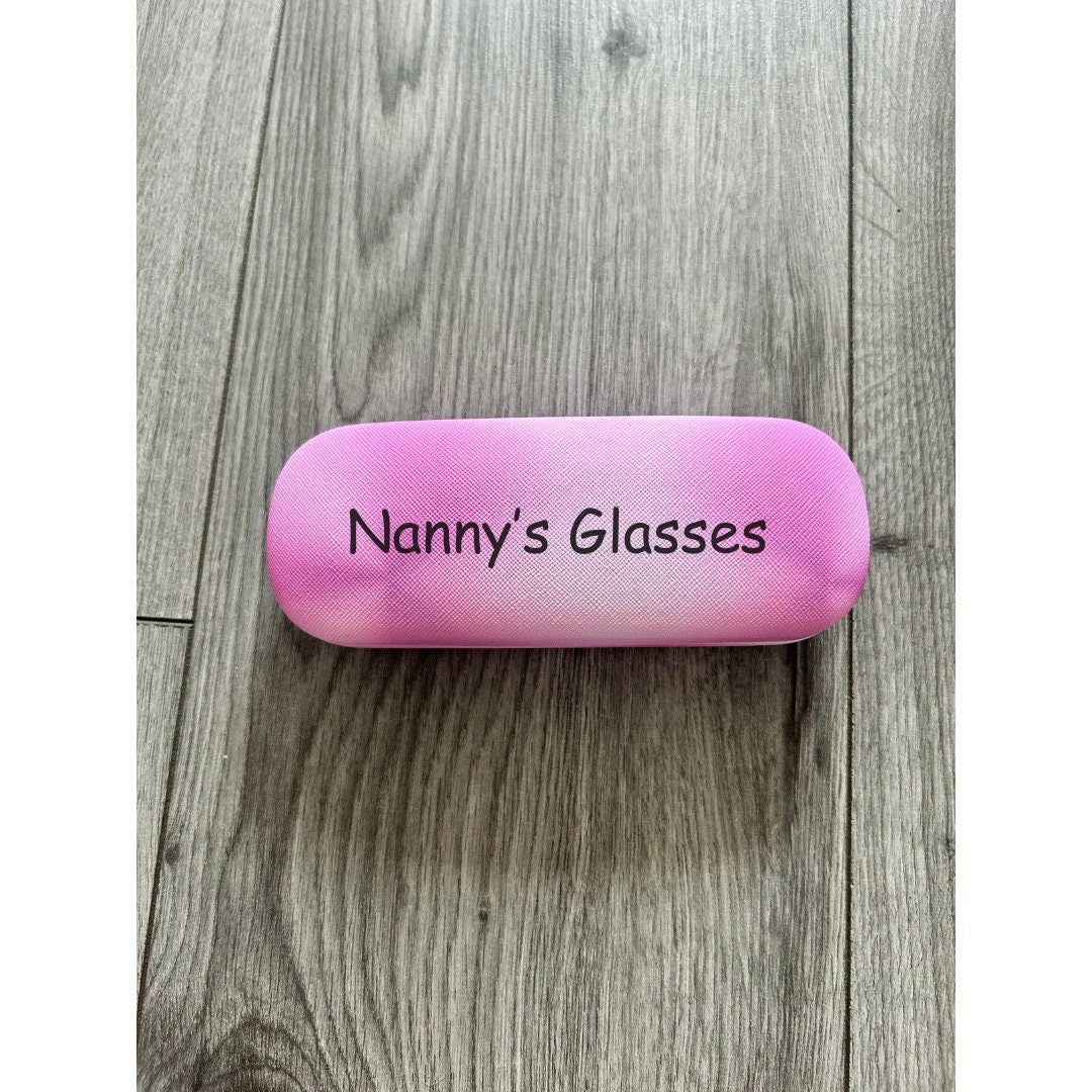 Personalised Glasses Case, Pink Case, Gift For Her, Mummy, Nanny, Grandma, Glasses Holder, Present For Her, Sunglasses Case, Glasses