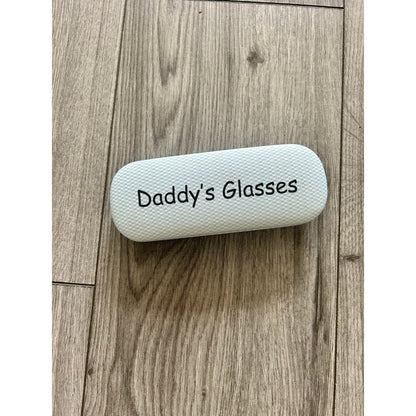 Personalised Glasses Case, Blue And White Case, Gift For Him, Daddy, Grandad, Glasses Holder, Present For Him, Sunglasses Case, Glasses