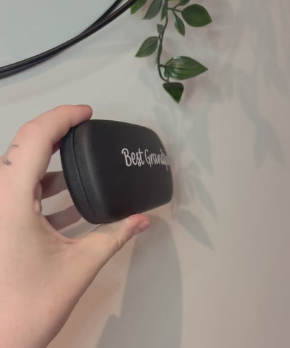 Personalised Glasses Case, Black Case, Gift For Him, Daddy, Grandad, Glasses Holder, Present For Him, Sunglasses Case, Glasses