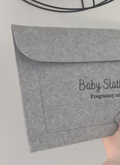 Personalised Pregnancy Notes Folder, Personalised Red Book Folder, New Baby, Pregnancy Folder, Medical Notes, Document Organise, Pregnant