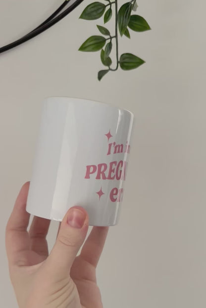 In My Pregnancy Era Mug – Cute Mum to Be Gift, Expecting Mum Coffee Cup, Baby Announcement Mug, First Time Mum Gift Idea